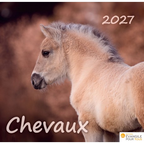 Calendrier "Chevaux" 2027