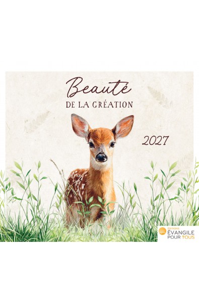 Calendrier "Beauté de la création" 2027