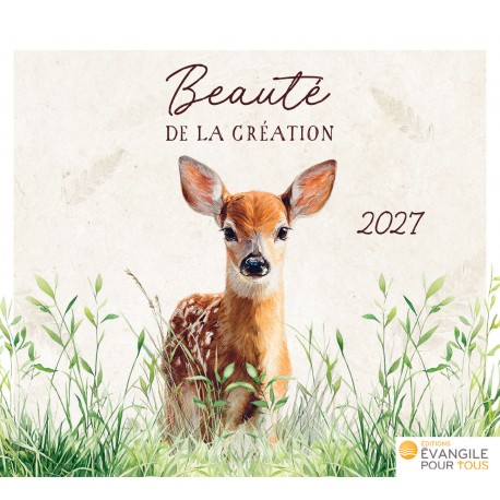 Calendrier "Beauté de la création" 2027