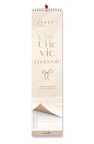 Calendrier "Une vie épanouie" 2027
