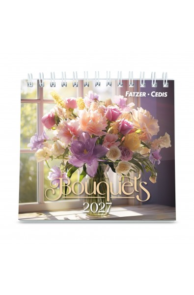 Calendrier petit format "Bouquets" 2027