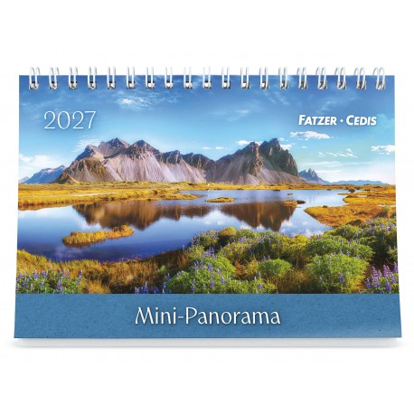 Calendrier mini "Panorama" 2027