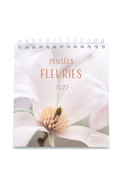 Calendrier Pensées fleuries 2027