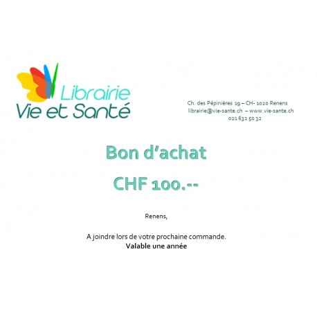 Bon cadeau CHF 100.--