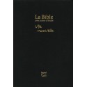 Bible Segond 21, fibrocuir noir, souple