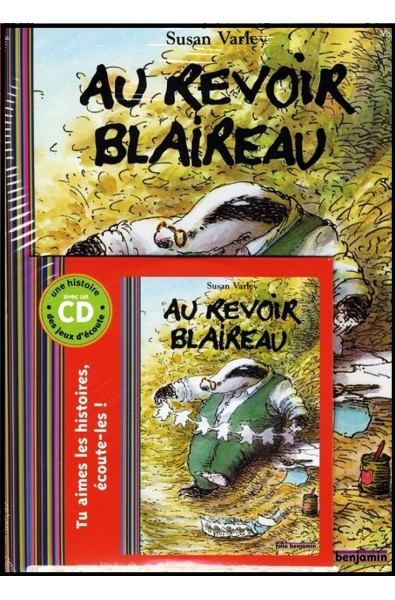 CD + Livre - Au-revoir Blaireau