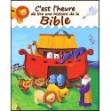 C'est l'heure de lire une histoire de la Bible
