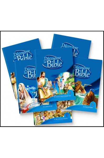 Découvre la Bible - 6 volumes