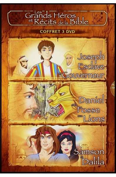 DVD - Grands Héros et Récits 2 : Joseph, Daniel, Samson
