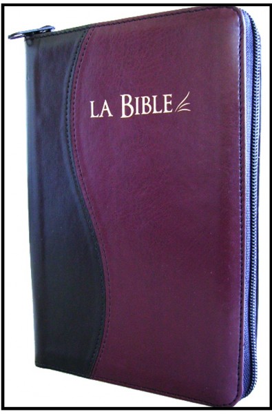 Bible Segond 21 noir-bordeaux