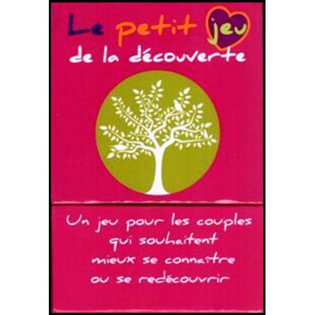 Jeu - Le petit jeu de la découverte