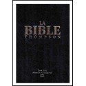 Bible NBS Thompson , Onglets, Rigide Noire, Tr. blanche