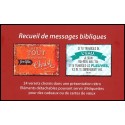 Messages bibliques vintage - Cartes de voeux détachables -