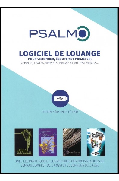 Psalmo - Le logiciel de louange, version 1.5 - Edition 2017 mise à jour