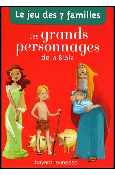 Jeu des 7 familles - Grands personnages de la Bible, Les