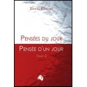 Pensées du jour Pensée d'un jour - Tome 2