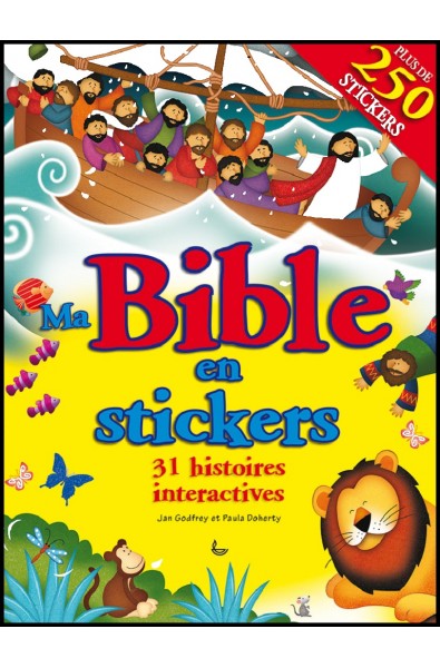 Ma Bible en stickers - 31 histoires interactives